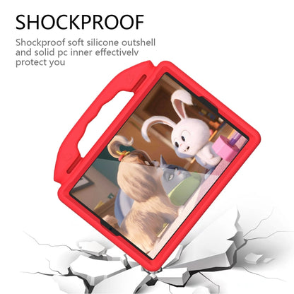 For iPad Pro 11 inch EVA Flat Anti Falling Protective Shell with Thumb Bracket(Red) - iPad Pro 11 (2018) Cases by buy2fix | Online Shopping UK | buy2fix