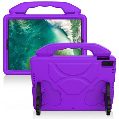 For iPad Pro 10.5 inch  EVA Flat Anti Falling Protective Shell with Thumb Bracket(Purple) - iPad Pro 10.5 inch Cases by buy2fix | Online Shopping UK | buy2fix
