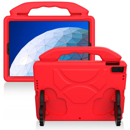 For iPad Air3 10.5  inch EVA Flat Anti Falling Protective Shell with Thumb Bracket(Red) - iPad Air (2019) Cases by buy2fix | Online Shopping UK | buy2fix