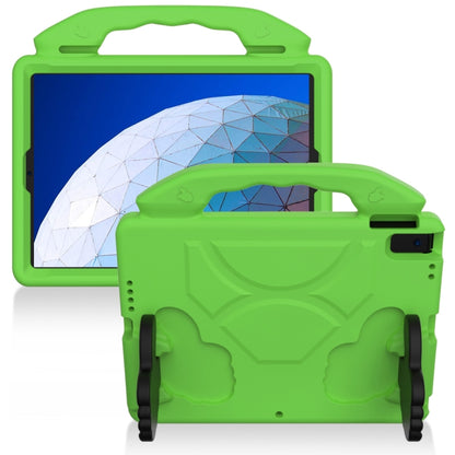 For iPad Air3 10.5  inch EVA Flat Anti Falling Protective Shell with Thumb Bracket(Green) - iPad Air (2019) Cases by buy2fix | Online Shopping UK | buy2fix