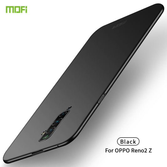 For OPPO Reno2 Z MOFI Frosted PC Ultra-thin Hard Case(Black) - OPPO Cases by MOFI | Online Shopping UK | buy2fix