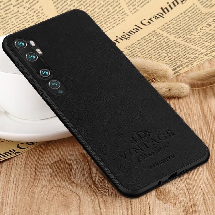 For Xiaomi Mi CC9 Pro / Note10 PINWUYO Pin Rui Series Classical PU Leather + PC + TPU Anti-fall All-inclusive Case (Black) - Xiaomi Cases by PINWUYO | Online Shopping UK | buy2fix