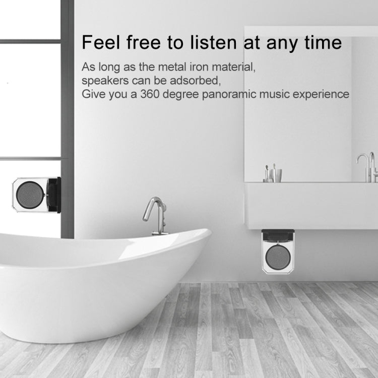 BT628 10W Portable TWS Transparent Bluetooth Speakers With Magnetic Connectable Base Outdoor Stereo Bass Subwoofer(Green) - Desktop Speaker by buy2fix | Online Shopping UK | buy2fix