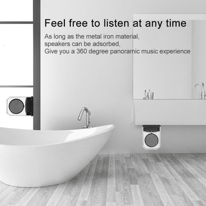 BT628 10W Portable TWS Transparent Bluetooth Speakers With Magnetic Connectable Base Outdoor Stereo Bass Subwoofer(Green) - Desktop Speaker by buy2fix | Online Shopping UK | buy2fix