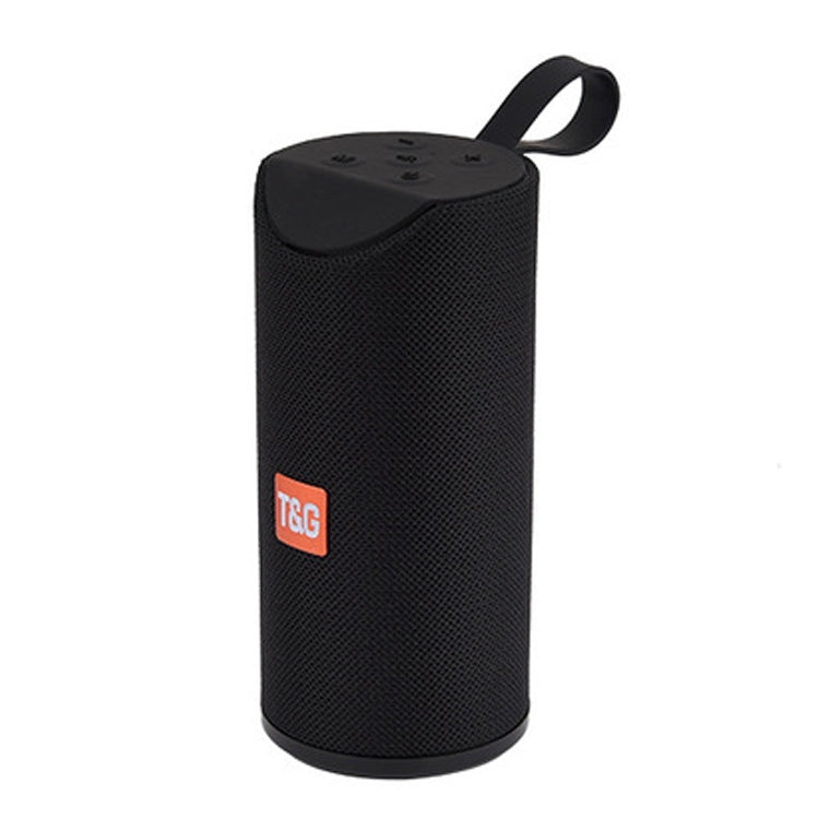 T&G TG113 Portable Bluetooth Speakers Waterproof Stereo Outdoor Loudspeaker MP3 Bass Sound Box with FM Radio(Black) - Desktop Speaker by T&G | Online Shopping UK | buy2fix