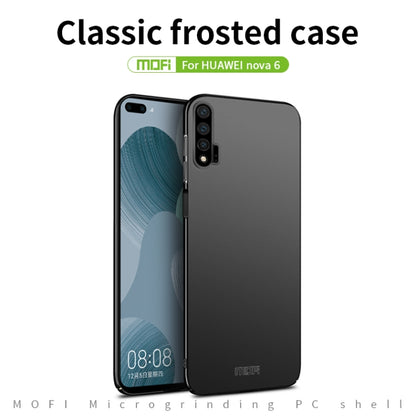 For Huawei Nova 6 MOFI Frosted PC Ultra-thin Hard Case(Blue) - Huawei Cases by MOFI | Online Shopping UK | buy2fix
