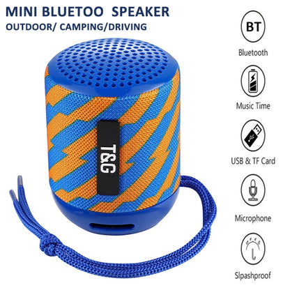 T&G TG129 Portable Wireless Music Speaker Hands-free with MIC, Support TF Card FM(Green) - Desktop Speaker by T&G | Online Shopping UK | buy2fix