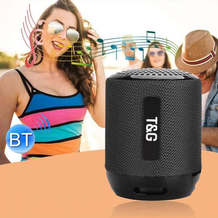 T&G TG129 Portable Wireless Music Speaker Hands-free with MIC, Support TF Card FM(Red) - Desktop Speaker by T&G | Online Shopping UK | buy2fix