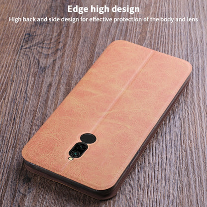 For Xiaomi RedMi 8 MOFI Crazy Horse Texture Horizontal Flip Protective Leather Case(Brown) - Xiaomi Cases by MOFI | Online Shopping UK | buy2fix