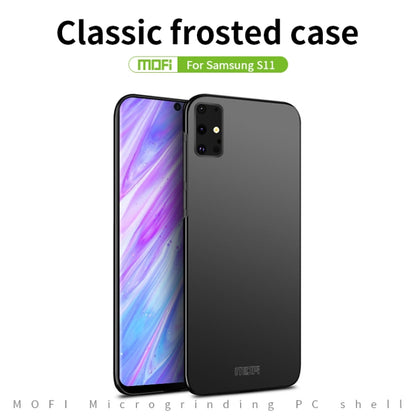 For Galaxy S20+  MOFI Frosted PC Ultra-thin Hard Case(Black) - Galaxy Phone Cases by MOFI | Online Shopping UK | buy2fix