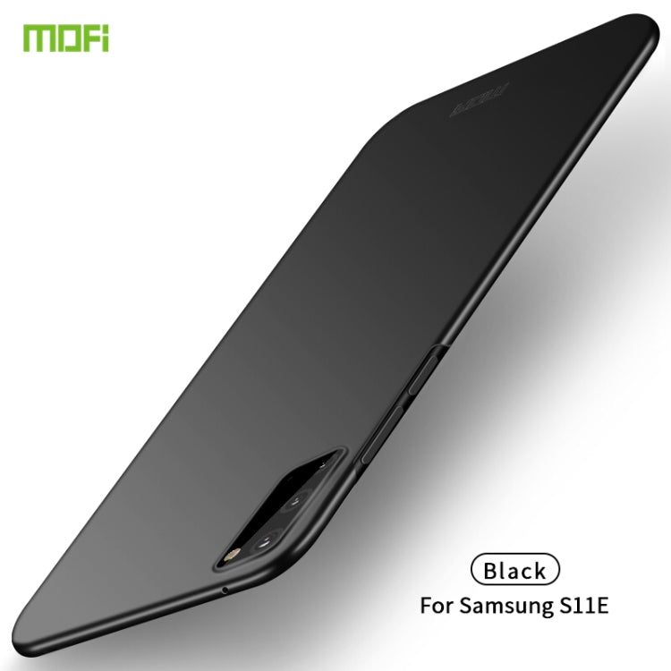 For Galaxy S20 MOFI Frosted PC Ultra-thin Hard Case(Black) - Galaxy Phone Cases by MOFI | Online Shopping UK | buy2fix