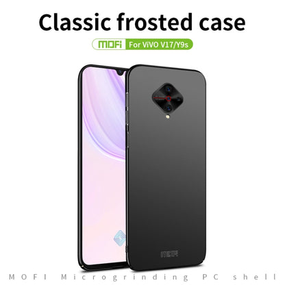 For vivo V17 / Y9s MOFI Frosted PC Ultra-thin Hard Case(Black) - Galaxy Phone Cases by MOFI | Online Shopping UK | buy2fix