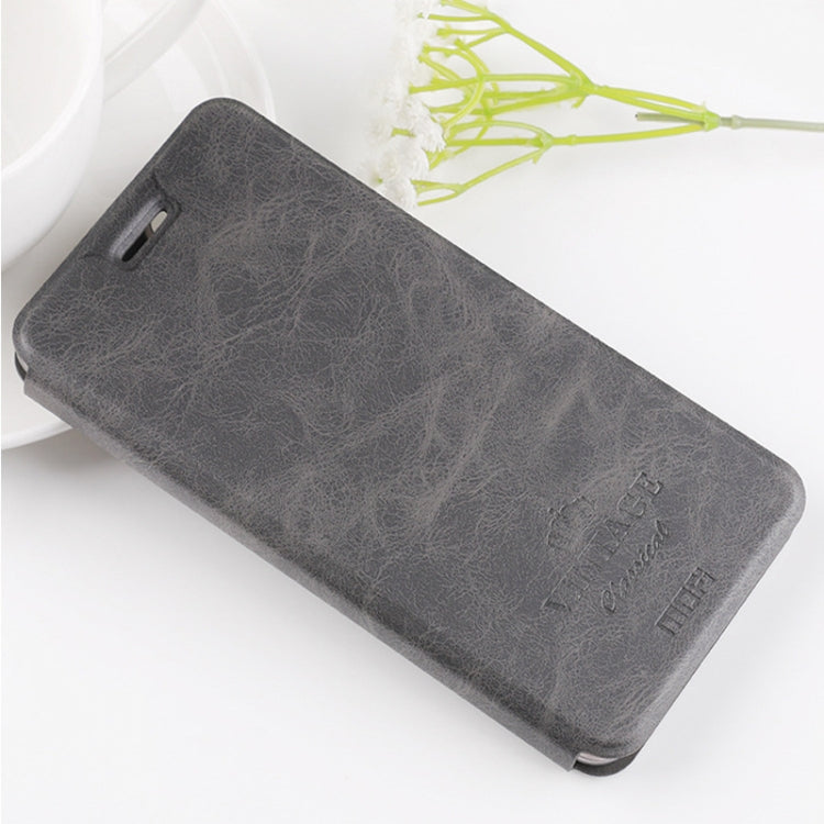 For Xiaomi RedMi Note8T MOFI Crazy Horse Texture Horizontal Flip Protective Leather Case(Black) - Xiaomi Cases by MOFI | Online Shopping UK | buy2fix