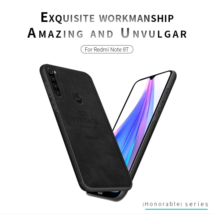 For Xiaomi RedMi Note8T PINWUYO Zun Series PC + TPU + Skin Waterproof And Anti-fall All-inclusive Protective Shell(Gray) - Xiaomi Cases by PINWUYO | Online Shopping UK | buy2fix