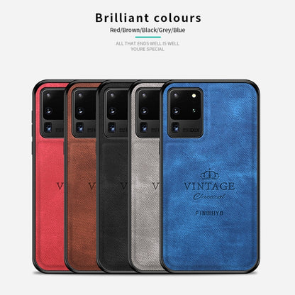 For Galaxy S20 Ultra PINWUYO Zun Series PC + TPU + Skin Waterproof And Anti-fall All-inclusive Protective Shell(Blue) - Galaxy Phone Cases by PINWUYO | Online Shopping UK | buy2fix