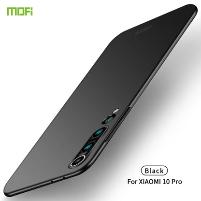 For Xiaomi Mi 10 Pro MOFI Frosted PC Ultra-thin Hard Case(Black) - Xiaomi Cases by MOFI | Online Shopping UK | buy2fix