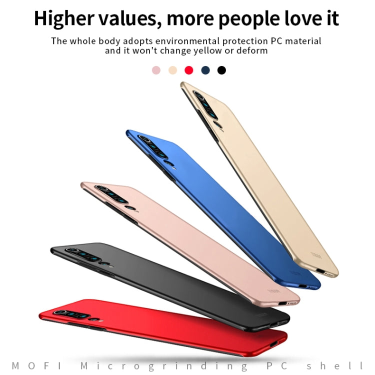 For Xiaomi Mi 10 Pro MOFI Frosted PC Ultra-thin Hard Case(Red) - Xiaomi Cases by MOFI | Online Shopping UK | buy2fix