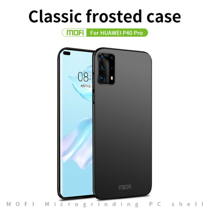For Huawei P40 Pro MOFI Frosted PC Ultra-thin Hard Case(Blue) - Huawei Cases by MOFI | Online Shopping UK | buy2fix