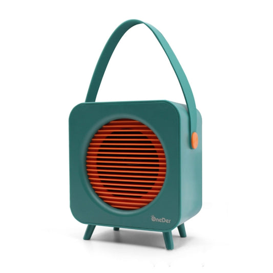 Oneder V9 Fabric Portable Wireless Bluetooth Speaker Portable Card Subwoofer Creative Gift Mini Speaker(Cyan) - Desktop Speaker by OneDer | Online Shopping UK | buy2fix