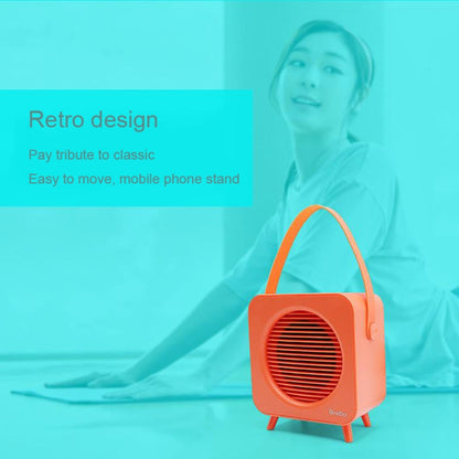 Oneder V9 Fabric Portable Wireless Bluetooth Speaker Portable Card Subwoofer Creative Gift Mini Speaker(Cyan) - Desktop Speaker by OneDer | Online Shopping UK | buy2fix