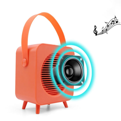 Oneder V9 Fabric Portable Wireless Bluetooth Speaker Portable Card Subwoofer Creative Gift Mini Speaker(Orange) - Desktop Speaker by OneDer | Online Shopping UK | buy2fix