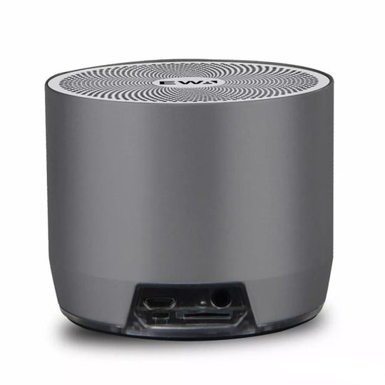EWA A3 Mini Speakers 8W 3D Stereo Music Surround Wireless Bluetooth Speakers  Portable  Sound Bass Support TF Cards USB(Gray)