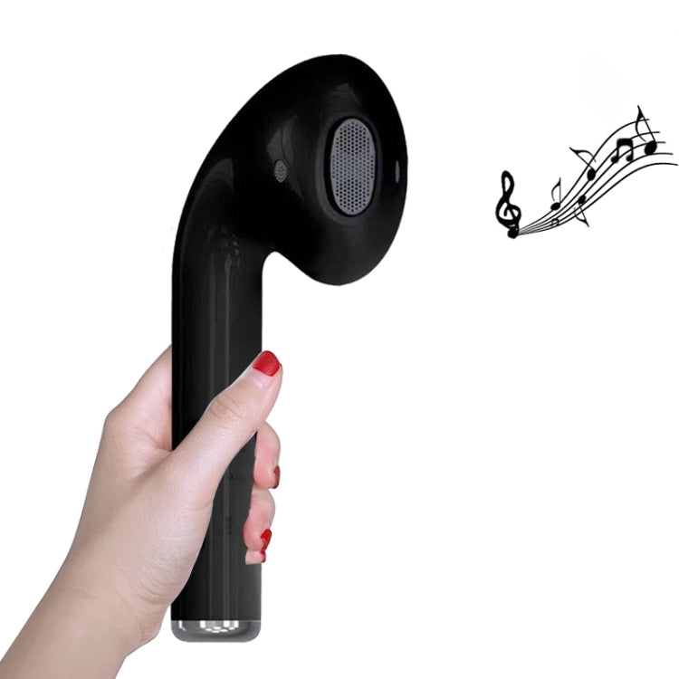 MK101 Creative Big Headphones Shape Sound Heavy Subwoofer Wireless Bluetooth Speakers, Support USB & TF(Black) - Desktop Speaker by buy2fix | Online Shopping UK | buy2fix