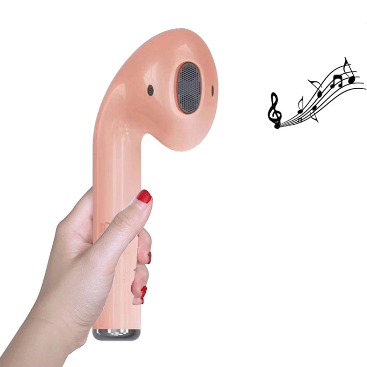 MK101 Creative Big Headphones Shape Sound Heavy Subwoofer Wireless Bluetooth Speakers, Support USB & TF (Pink) - Desktop Speaker by buy2fix | Online Shopping UK | buy2fix