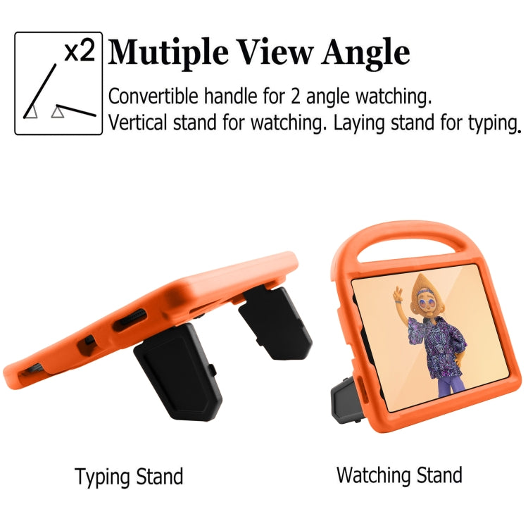 For iPad Pro 11 (2020) Sparrow Style  EVA Children's flat Plate Fall Protection Tablet Case(Orange) - iPad Pro 11 (2020) Cases by buy2fix | Online Shopping UK | buy2fix