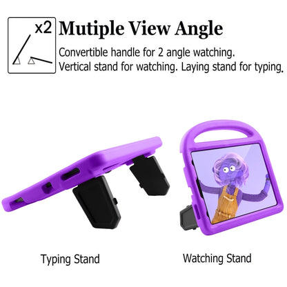 For iPad Pro 11 (2020) Sparrow Style  EVA Children's flat Plate Fall Protection Tablet Case(Purple) - iPad Pro 11 (2020) Cases by buy2fix | Online Shopping UK | buy2fix