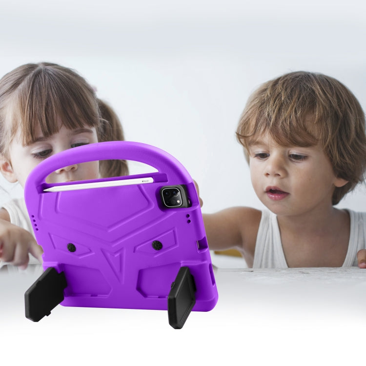 For iPad Pro 11 (2020) Sparrow Style  EVA Children's flat Plate Fall Protection Tablet Case(Purple) - iPad Pro 11 (2020) Cases by buy2fix | Online Shopping UK | buy2fix