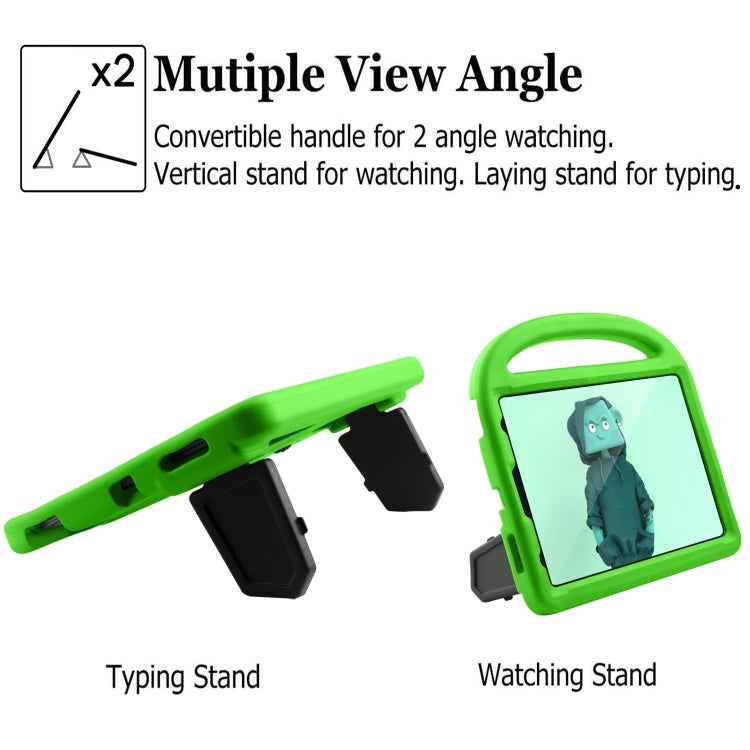 For iPad Pro 11 (2020) Sparrow Style  EVA Children's flat Plate Fall Protection Tablet Case(Green) - iPad Pro 11 (2020) Cases by buy2fix | Online Shopping UK | buy2fix