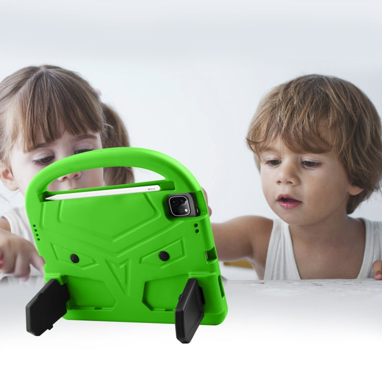For iPad Pro 11 (2020) Sparrow Style  EVA Children's flat Plate Fall Protection Tablet Case(Green) - iPad Pro 11 (2020) Cases by buy2fix | Online Shopping UK | buy2fix
