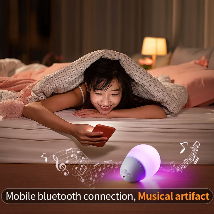 T6 Funny Bluetooth Speaker Flapping Relieve Stress Colorful Lights Soundbar Rubber Support TF Card - Desktop Speaker by buy2fix | Online Shopping UK | buy2fix