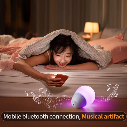 T6 Funny Bluetooth Speaker Flapping Relieve Stress Colorful Lights Soundbar Rubber Support TF Card - Desktop Speaker by buy2fix | Online Shopping UK | buy2fix