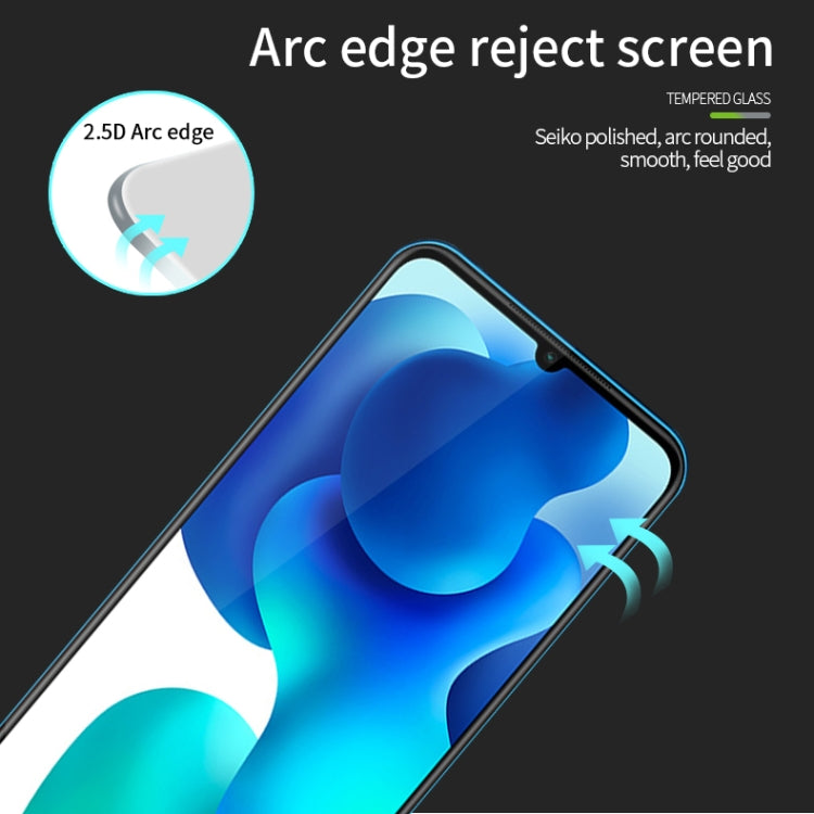 For Xiaomi 10 Lite PINWUYO 9H 2.5D Full Screen Tempered Glass Film(Black) -  by PINWUYO | Online Shopping UK | buy2fix