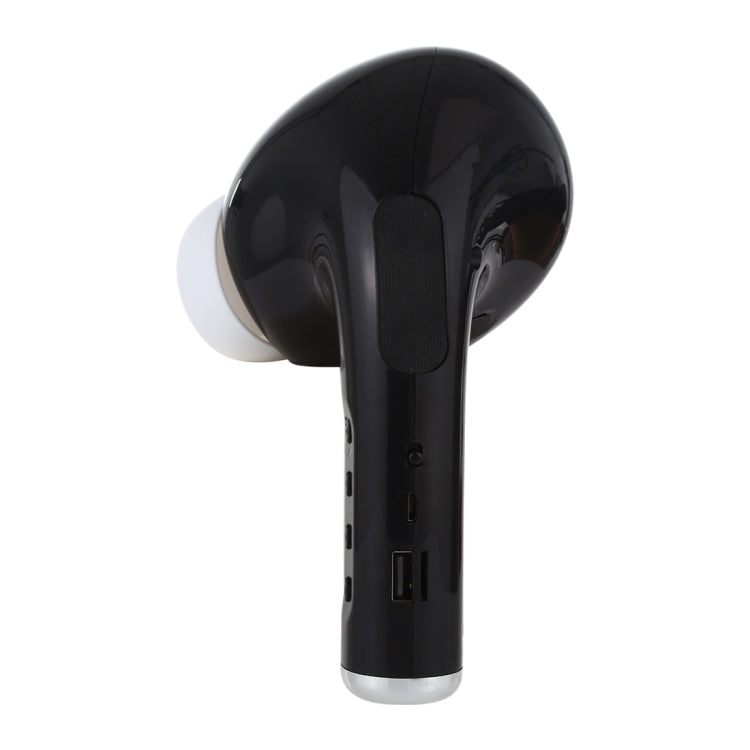 MK-201 Large Earphone Shape Bluetooth Speaker Wireless 3D Stereo Outdoor Portable Speaker, Support Hands-free Calling & FM & TF Card / USB Flash Disk / 3.5mm AUX Music Play (Black) - Desktop Speaker by buy2fix | Online Shopping UK | buy2fix