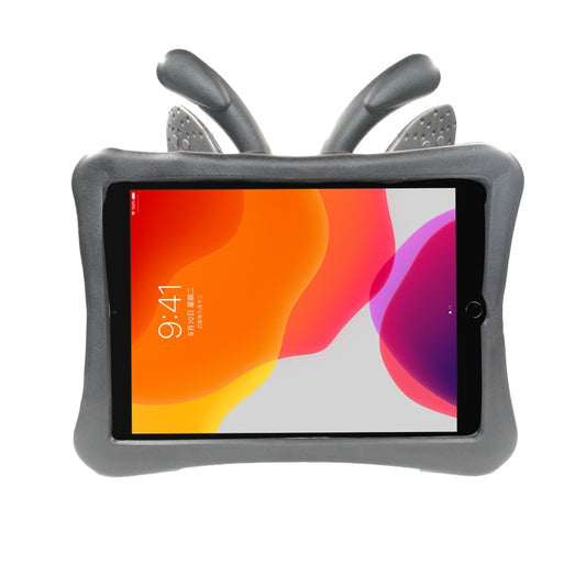 Butterfly Bracket Style EVA Children Shockproof Protective Case For iPad 10.2 2021 / 2020 / 2019 / 10.5(Black) - iPad 10.2 Cases by buy2fix | Online Shopping UK | buy2fix