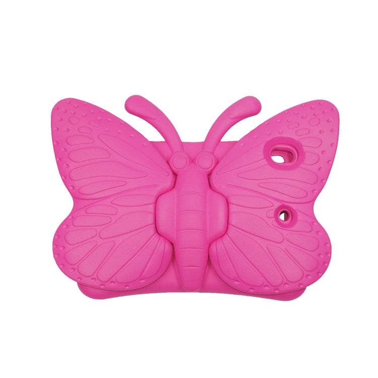 Butterfly Bracket Style EVA Children Shockproof Protective Case For iPad 10.2 2021 / 2020 / 2019 / 10.5(RoseRed) - iPad 10.2 Cases by buy2fix | Online Shopping UK | buy2fix