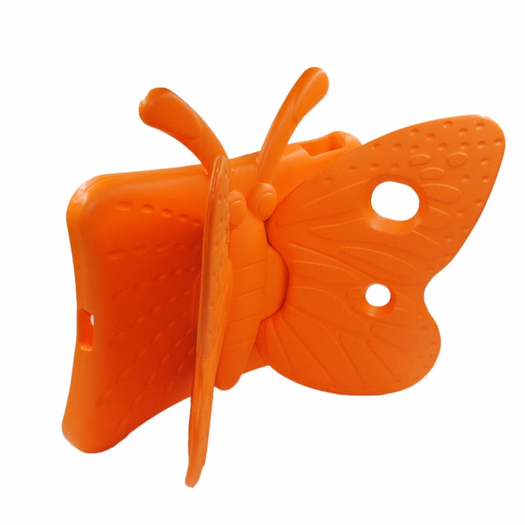 Butterfly Bracket Style EVA Children Shockproof Protective Case For iPad 10.2 2021 / 2020 / 2019 / 10.5(Orange) - iPad 10.2 Cases by buy2fix | Online Shopping UK | buy2fix