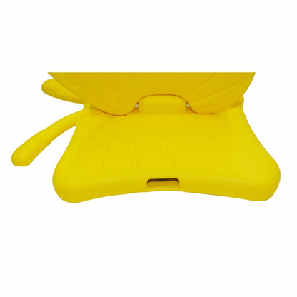 Butterfly Bracket Style EVA Children Shockproof Protective Case For iPad 10.2 2021 / 2020 / 2019 / 10.5(Yellow) - iPad 10.2 Cases by buy2fix | Online Shopping UK | buy2fix