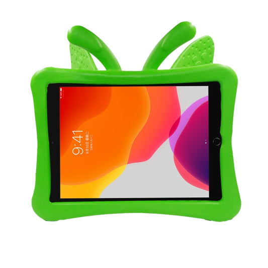 Butterfly Bracket Style EVA Children Shockproof Protective Case For iPad 10.2 2021 / 2020 / 2019 / 10.5(Green) - iPad 10.2 Cases by buy2fix | Online Shopping UK | buy2fix