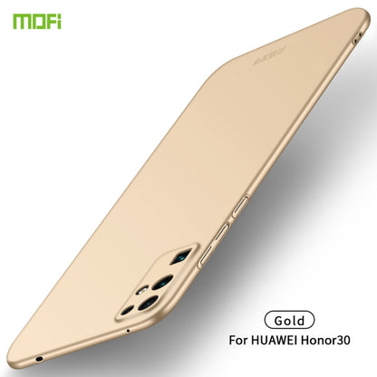 For Huawei Honor 30 MOFI Frosted PC Ultra-thin Hard Case(Gold) - Honor Cases by MOFI | Online Shopping UK | buy2fix