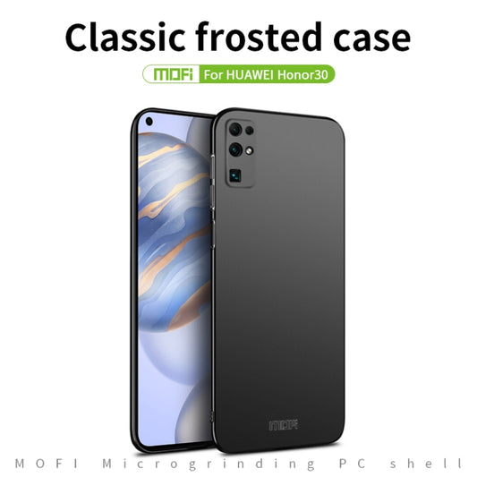 For Huawei Honor 30 MOFI Frosted PC Ultra-thin Hard Case(Gold) by MOFI