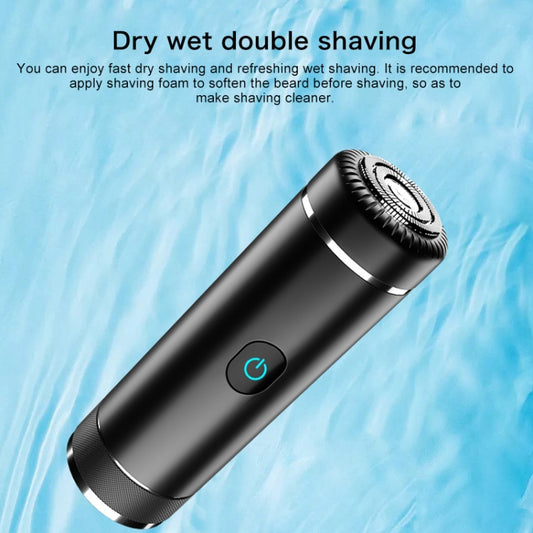 S1080 Mini Metal Turbo Electric Shaver Razor (Silver) by buy2fix