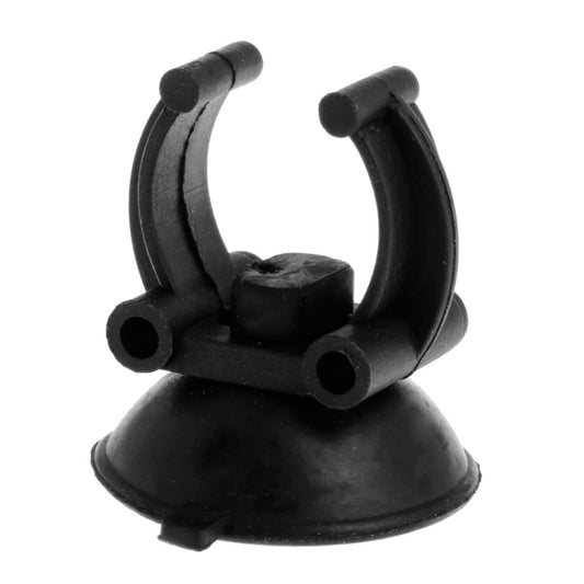 50 PCS 3.5cm Diameter Black Suction Cup Clip for Aquarium Heater Tubing Rain Bar - Fish Tanks & Accessories by buy2fix | Online Shopping UK | buy2fix