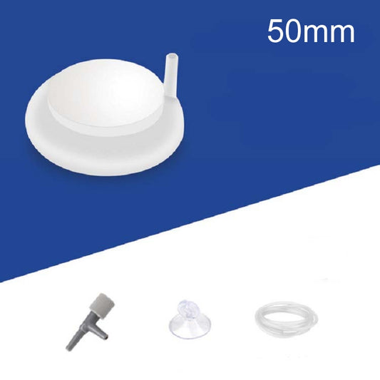 Nano Air Disk Stone Fish Tank Bubble Oxygen Pump Air Refiner, Diameter:50mm(White) - Air Pumps by buy2fix | Online Shopping UK | buy2fix