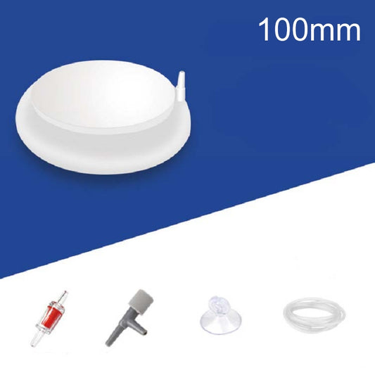 Nano Air Disk Stone Fish Tank Bubble Oxygen Pump Air Refiner, Diameter:100mm(White) - Air Pumps by buy2fix | Online Shopping UK | buy2fix