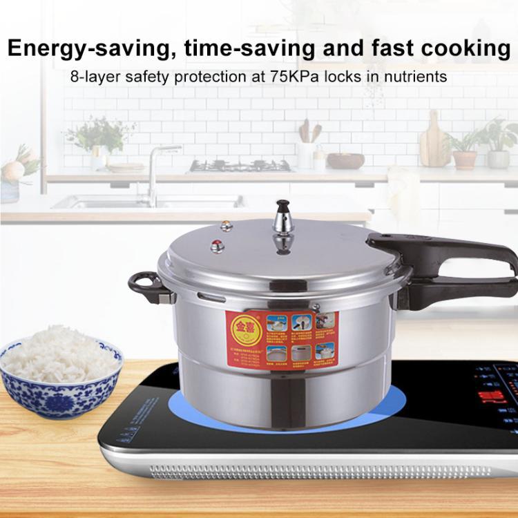 Household Aluminum Pressure Cooker Electric Pressure Cooker Suitable for Gas Stove, Type:24cm Single Use Bottom by buy2fix