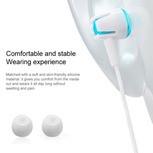 3.5mm Wired Earphone Earbuds Stereo Sound Metal Bass Headset with Mic for Smart Phone(Gold) by buy2fix